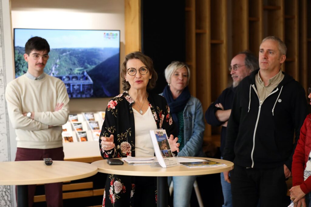 Sylvie Chevallier, conseillère départementale du canton Sud Bergeracois et Vice-présidente en charge du tourisme au Conseil départemental de la Dordogne